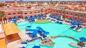 Aerial view - Pickalbatros Alf Leila Wa Leila Resort - Neverland Hurghada (Hurghada)