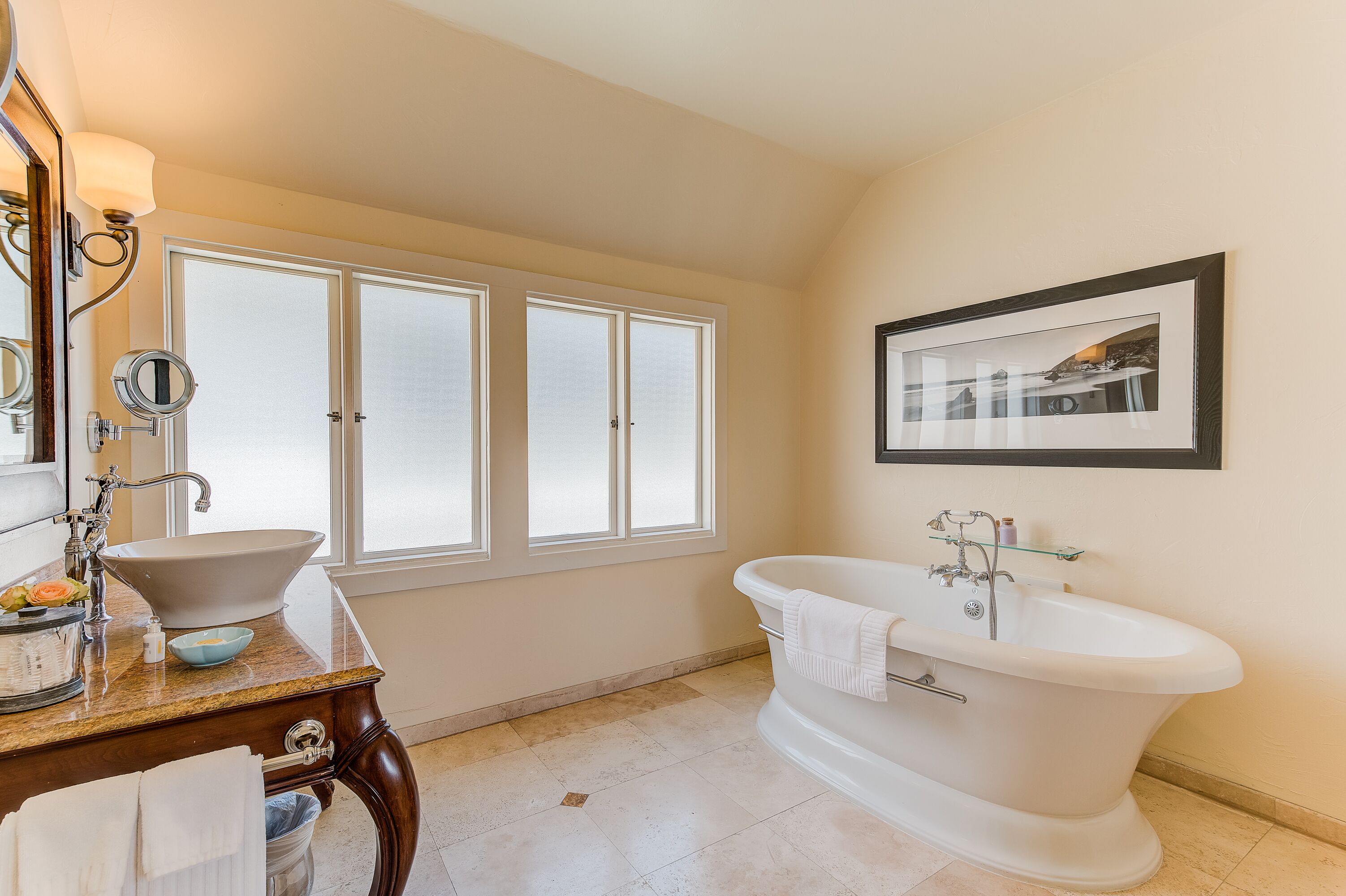 run of the house | deep-soaking bathtub