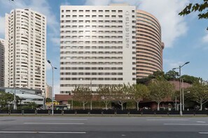 Façade de l’hébergement