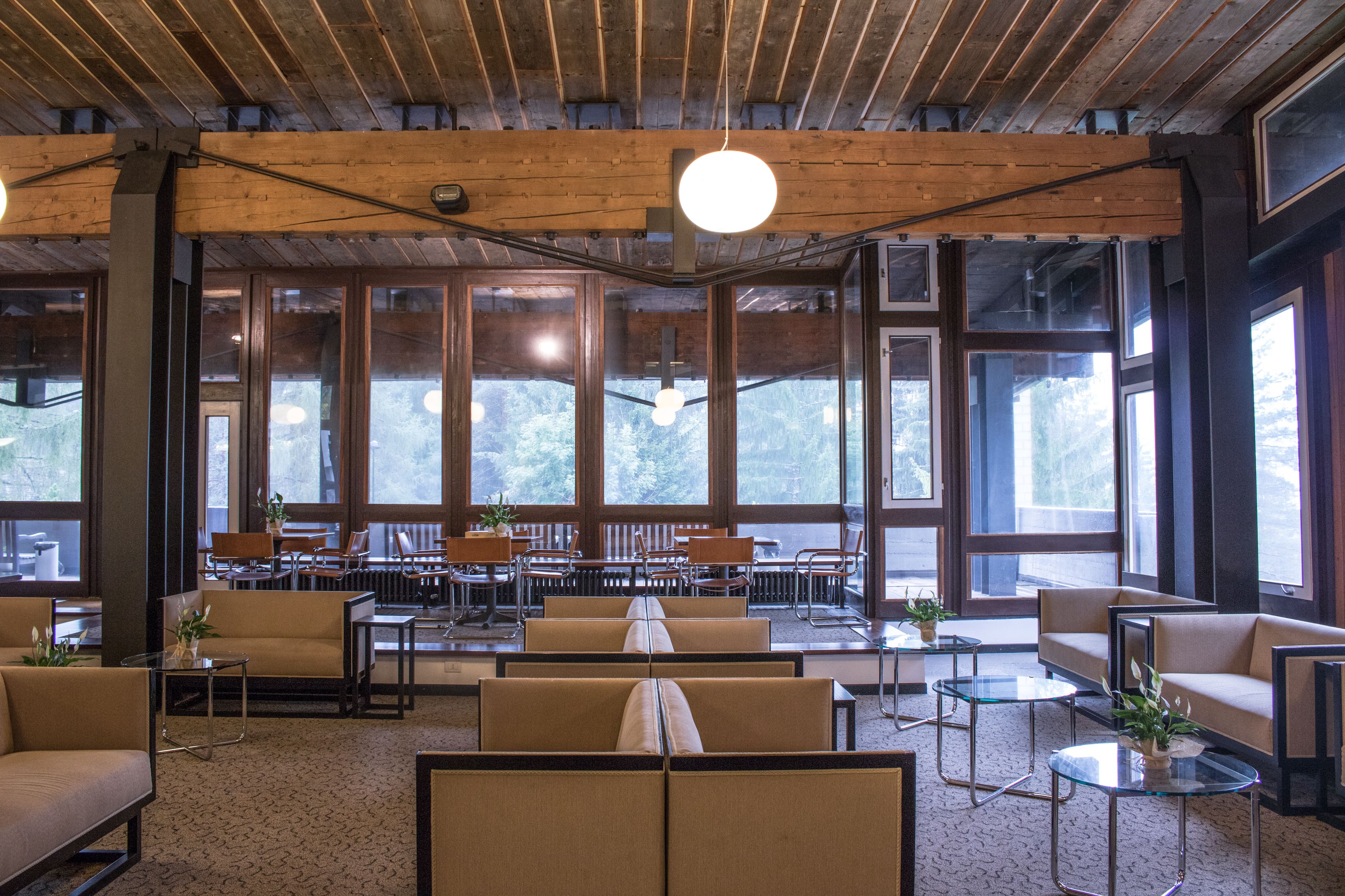 Sala de estar en el lobby