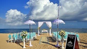 Área de bodas al aire libre