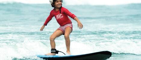 A person surfing on a wave.