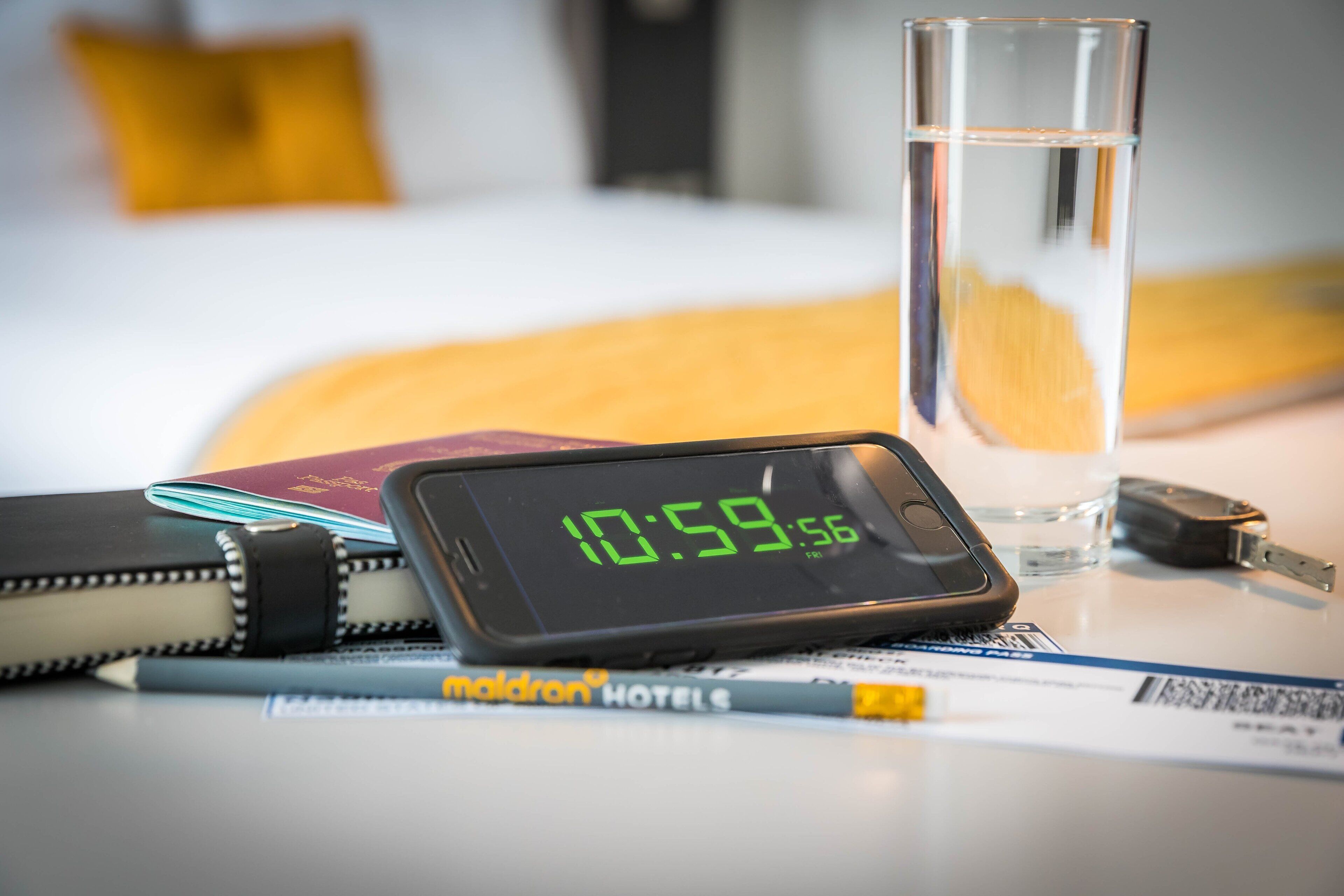 desk, blackout curtains, iron/ironing board, free wifi