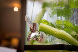 Daily full breakfast (EUR 16 per person)