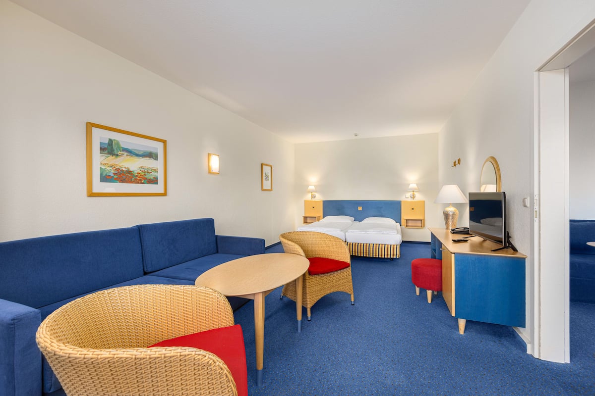 2 Room Appartement | 1 bedroom, hypo-allergenic bedding, desk, soundproofing