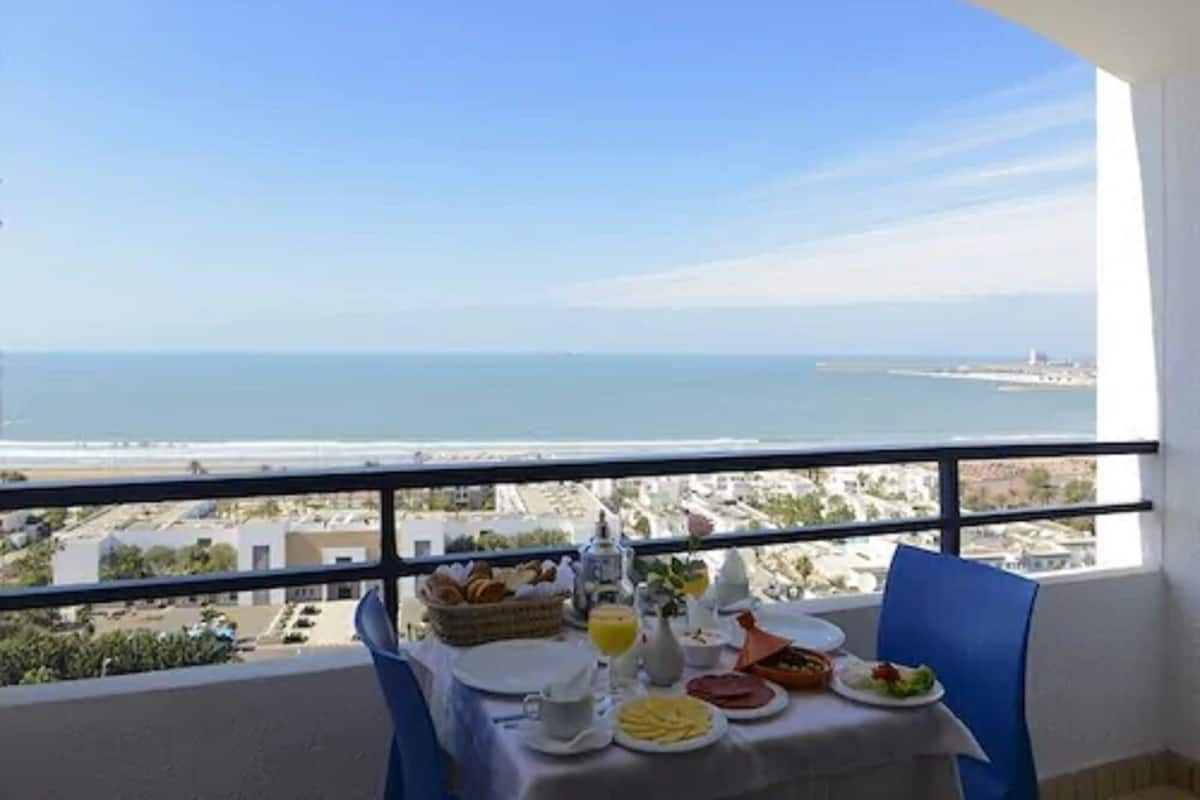 Premium kamer, uitzicht op oceaan | Uitzicht op strand/zee