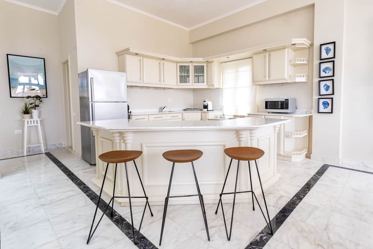 villa, beach view | private kitchen