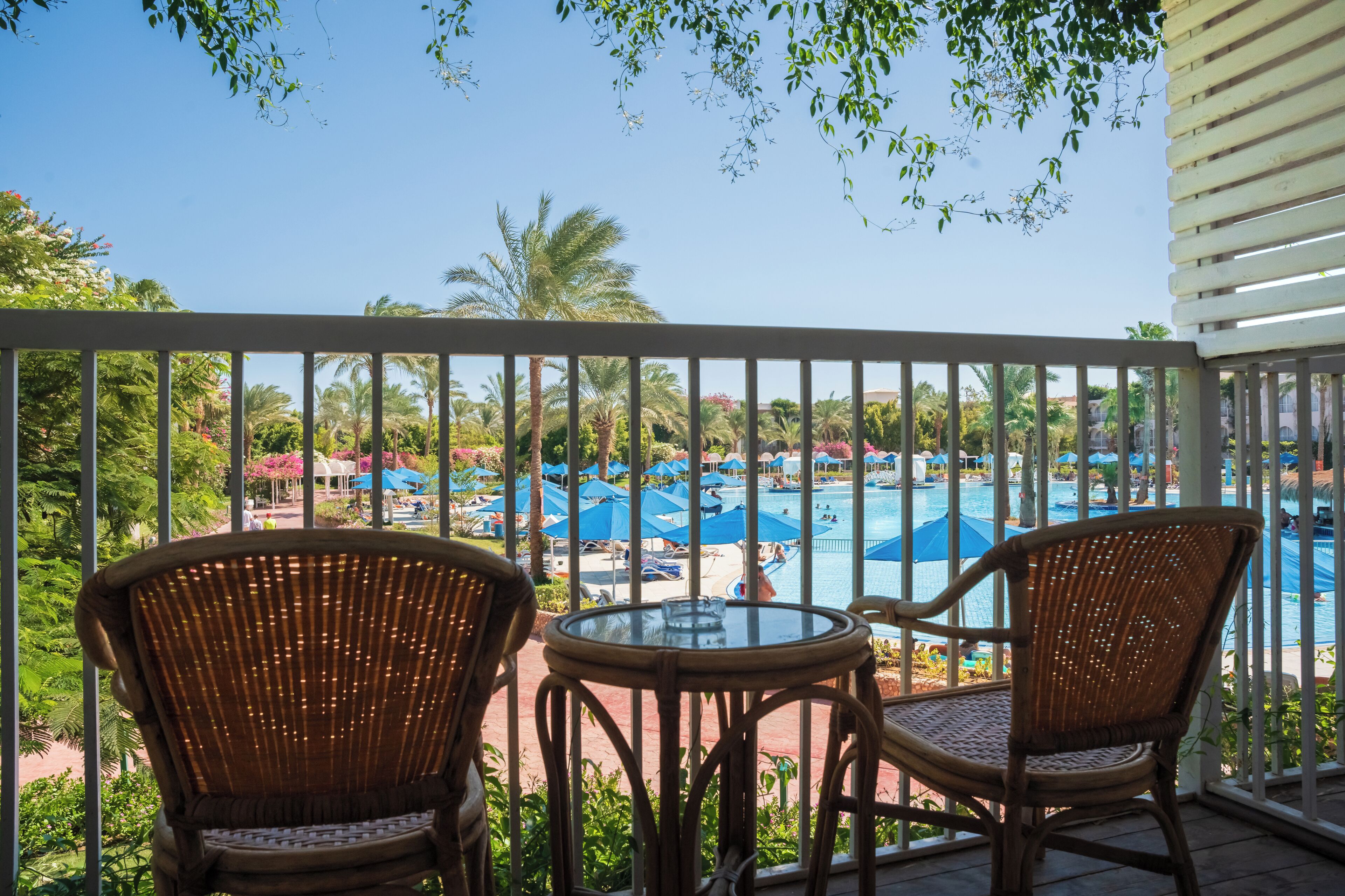 Vue depuis le balcon