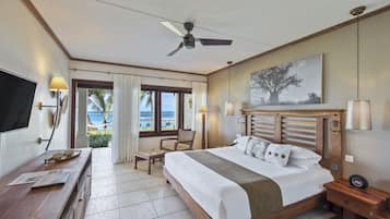 Vue sur la plage/lâocĂ©an