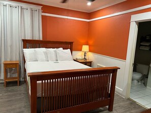 Down duvets, individually decorated, individually furnished