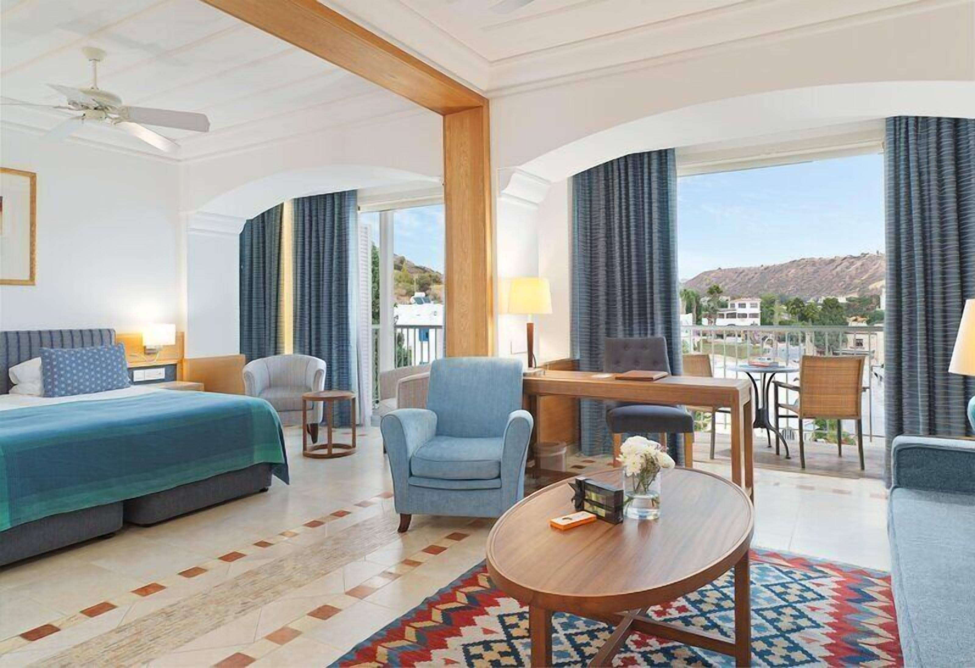 Premium bedding, pillow-top beds, minibar, desk