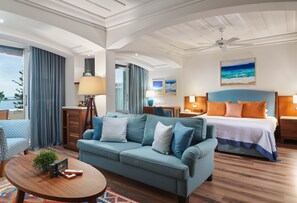 Ropa de cama de alta calidad, colchones con pillow-top y minibar 
