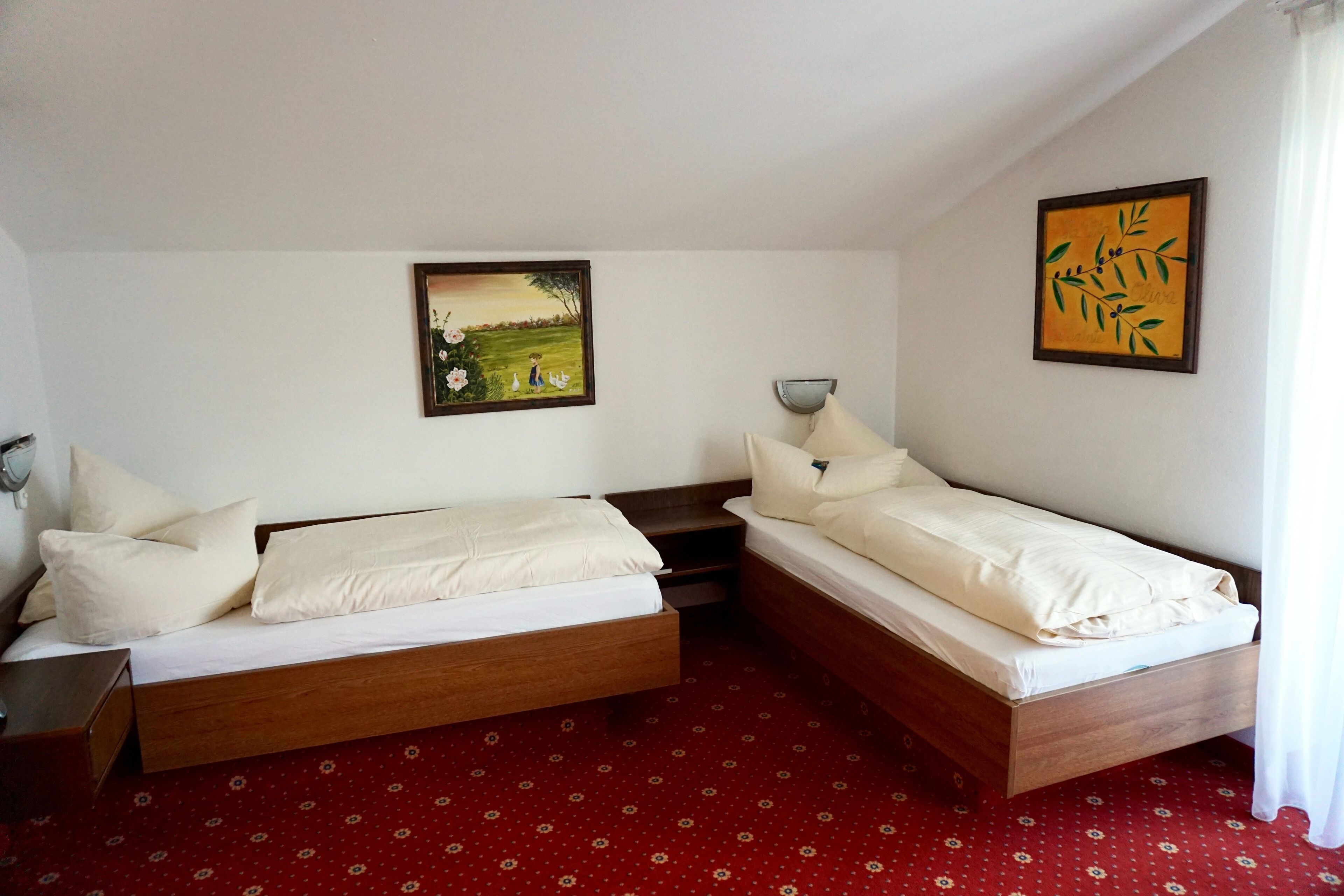 family room | egyptian cotton sheets, premium bedding, down duvets, in-room safe