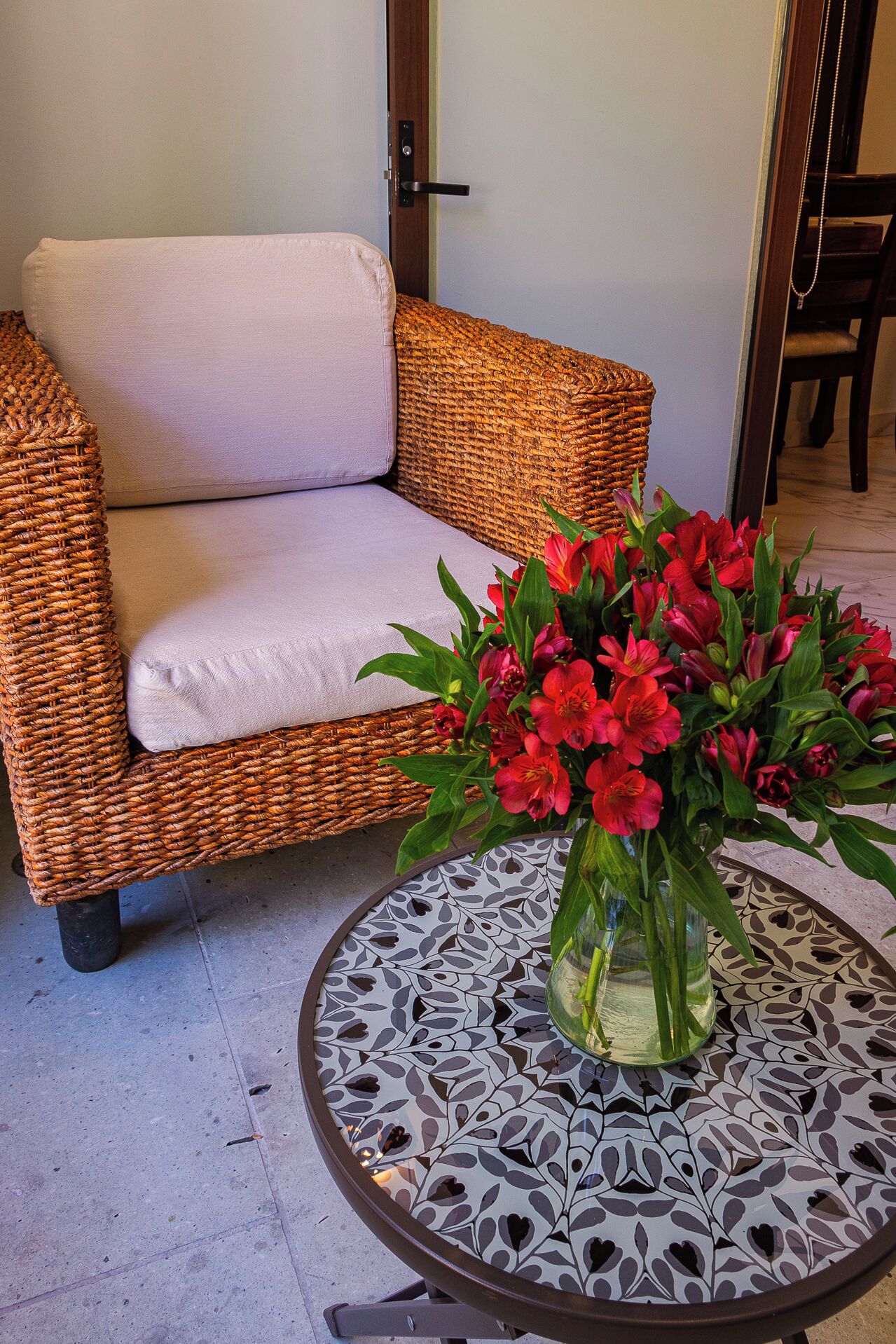 junior suite, 1 king bed, terrace | terrace/patio