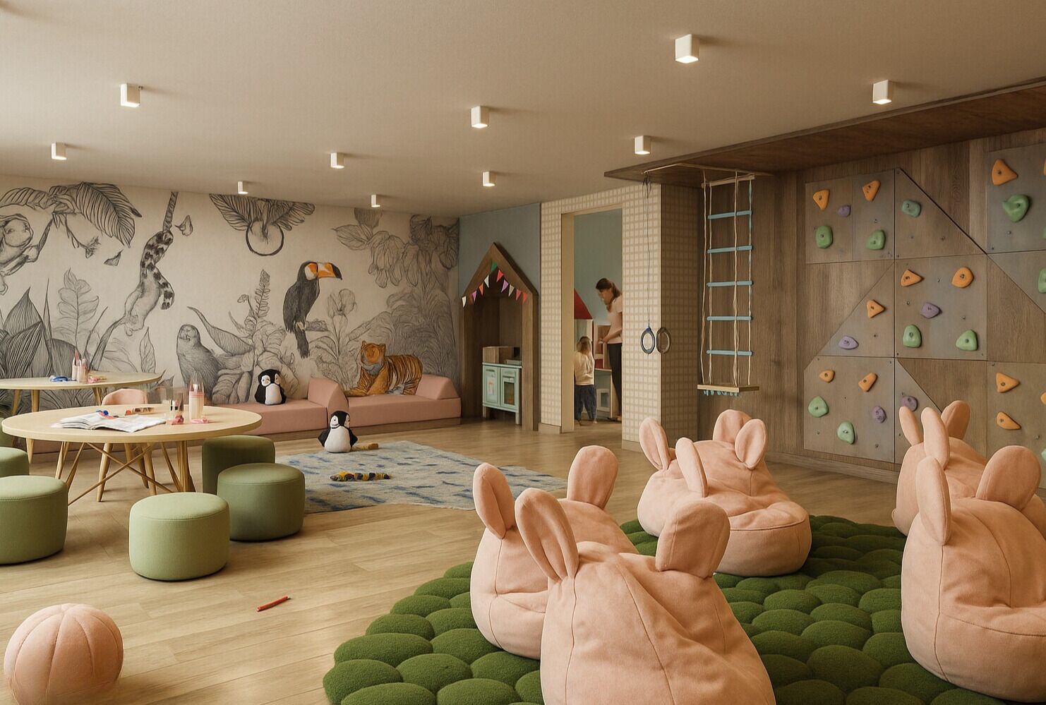 Kinderspeelruimte - binnen