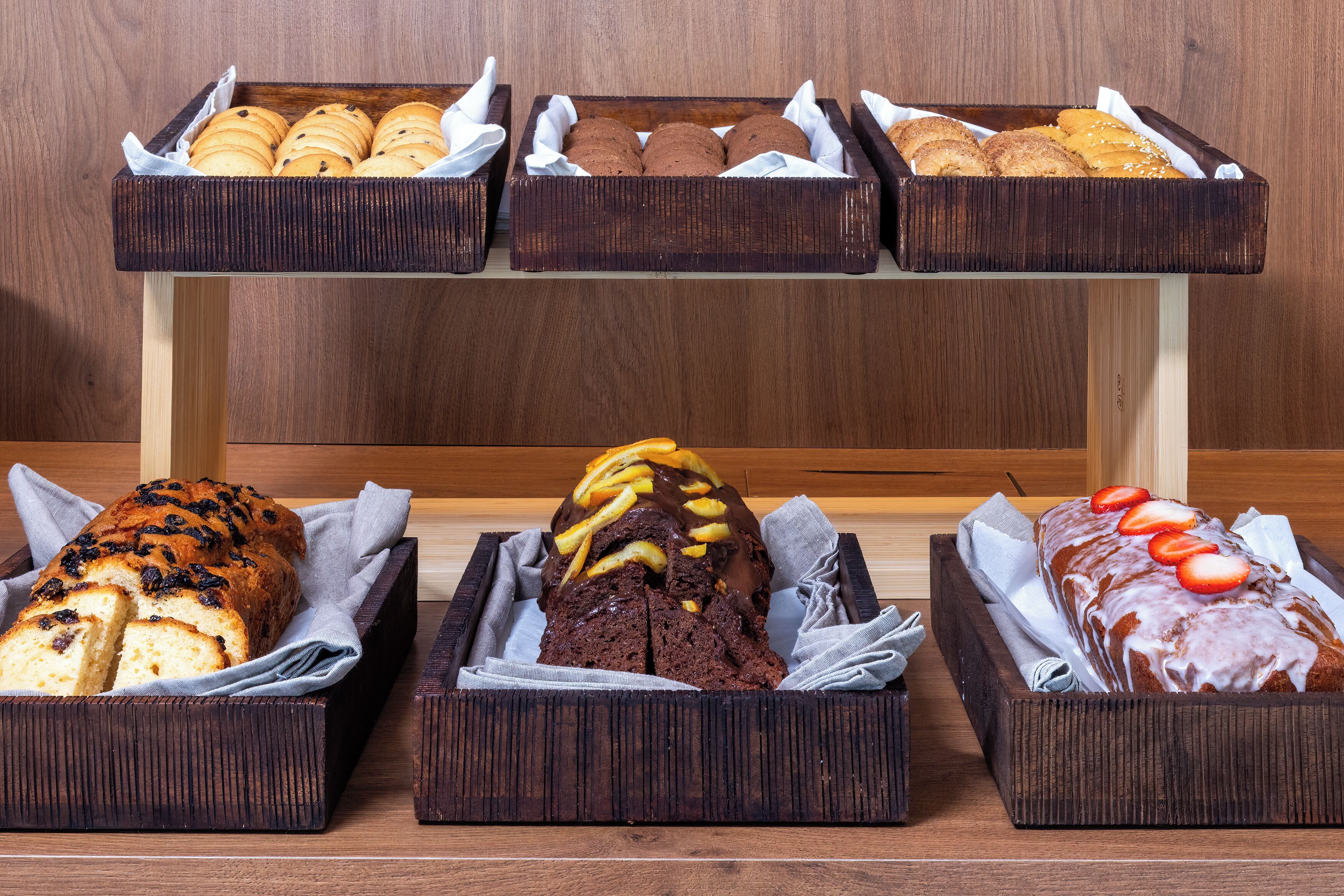Frokostbuffé er inkludert hver dag