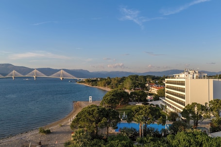 Vista aerea. Airotel Achaia Beach