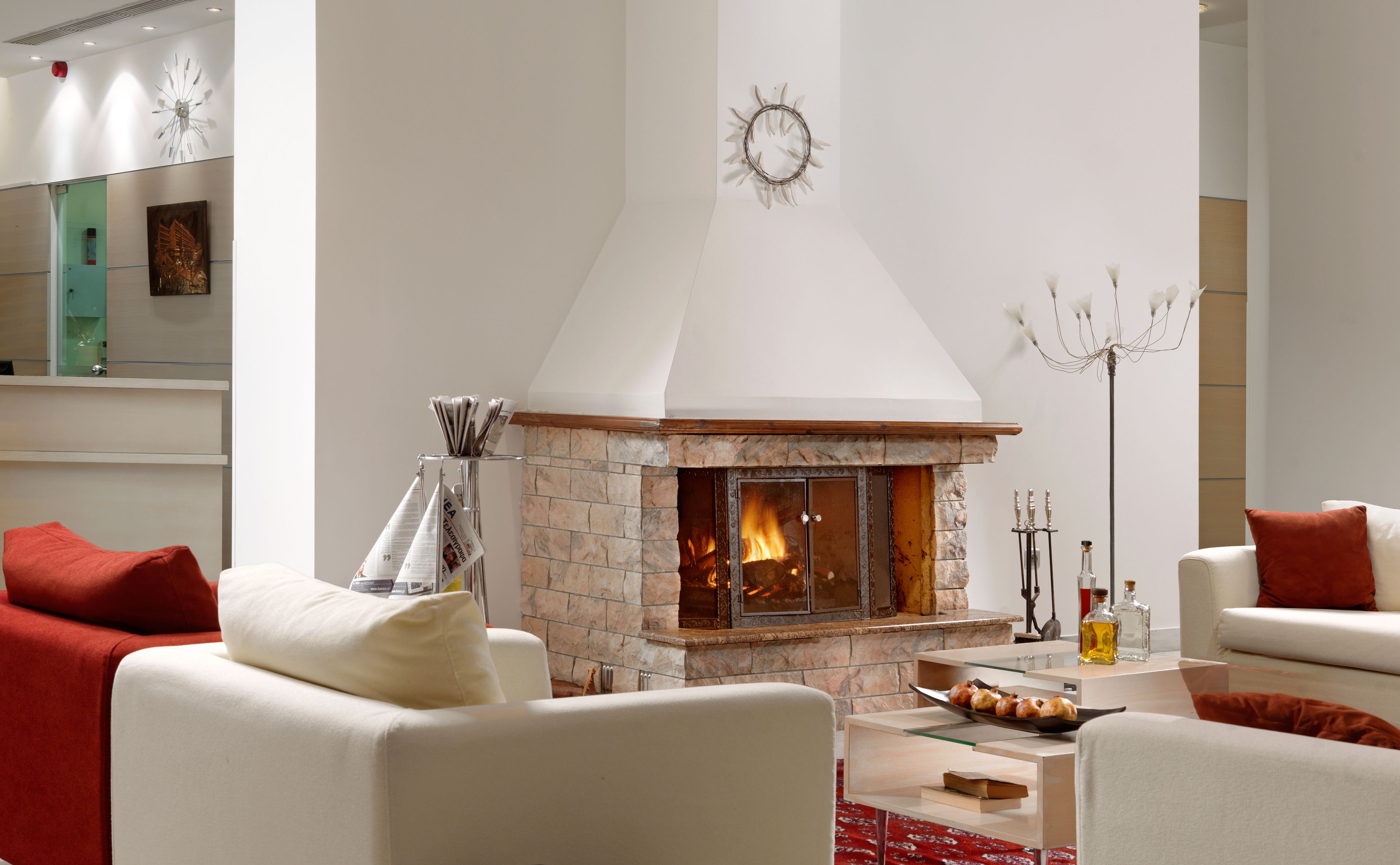 fireplace