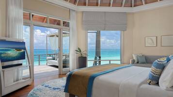 Water Villa | SÀngtillbehör av högsta kvalitet, memory foam-madrasser och minibar