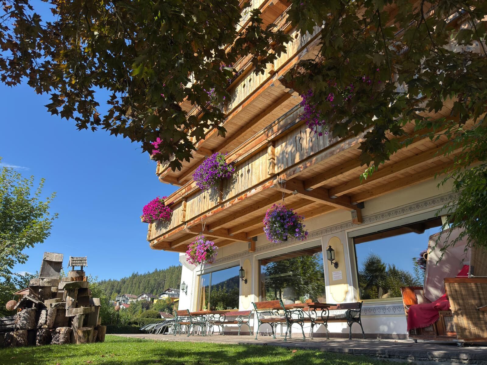 Façade de l’hébergement