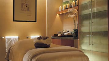 Body treatments, hydrotherapy, aromatherapy, body wraps, body scrubs
