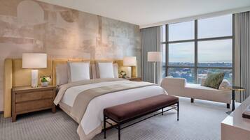 Presidential Suite, 1 King Bed | Egyptian cotton sheets, premium bedding, down duvets, pillow-top beds