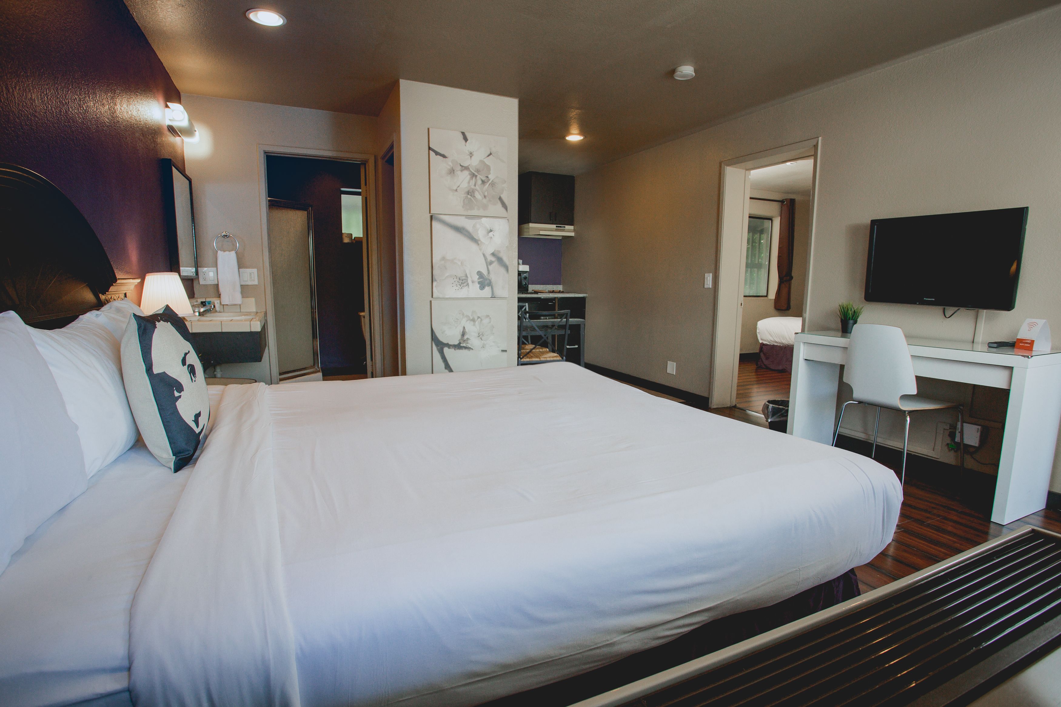 Suite, flere senger | Sengetøy av topp kvalitet, dundyner, safe på rommet og blendingsgardiner