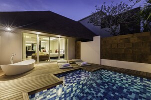 Vila luxo, 1 quarto, piscina particular | Piscina particular