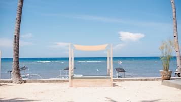 Een privéstrand