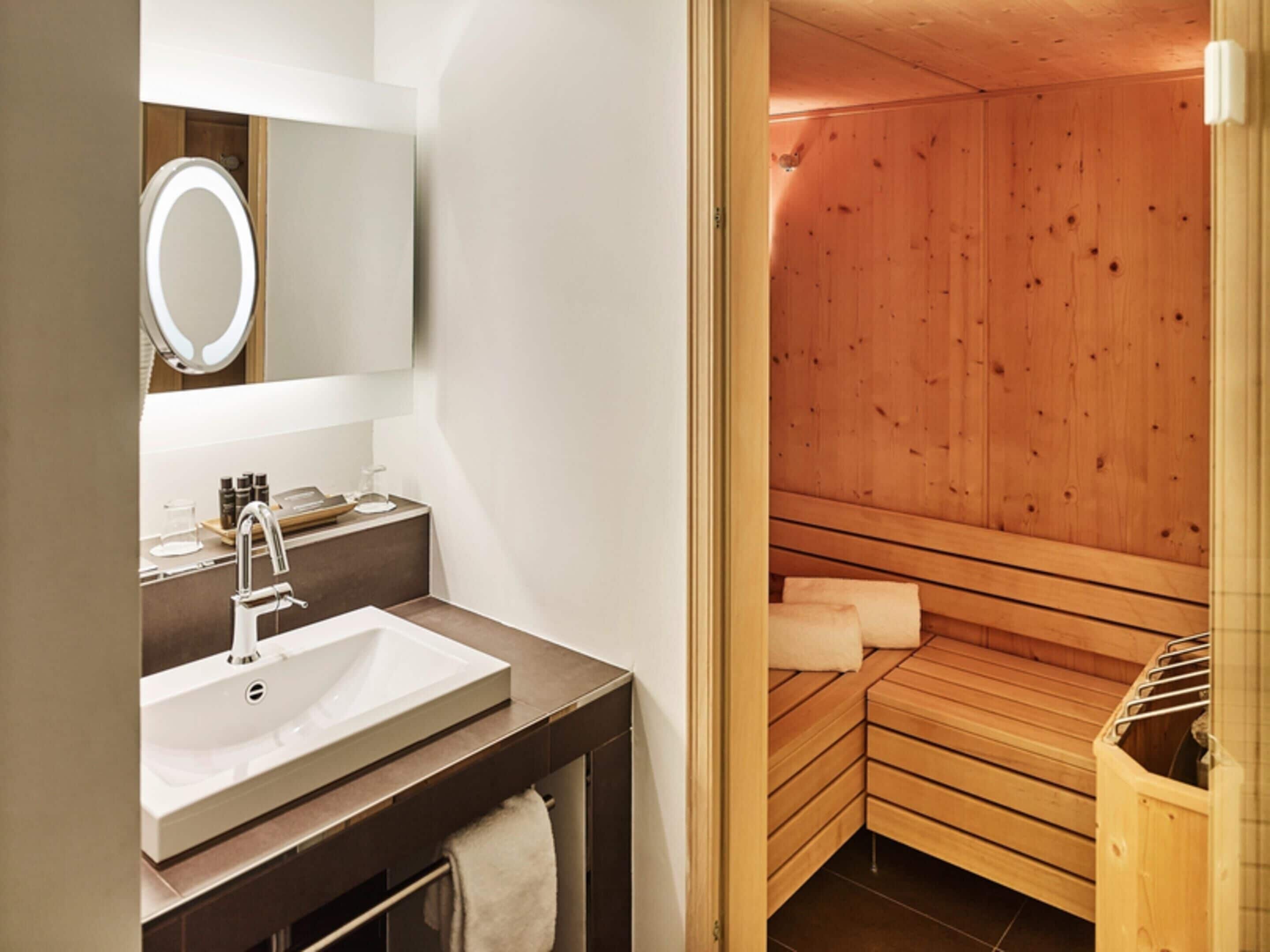Svit - balkong (Maisonette) | Sängtillbehör av högsta kvalitet och minibar