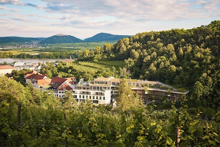 Fachada de la propiedad