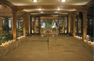 Entrada de la propiedad