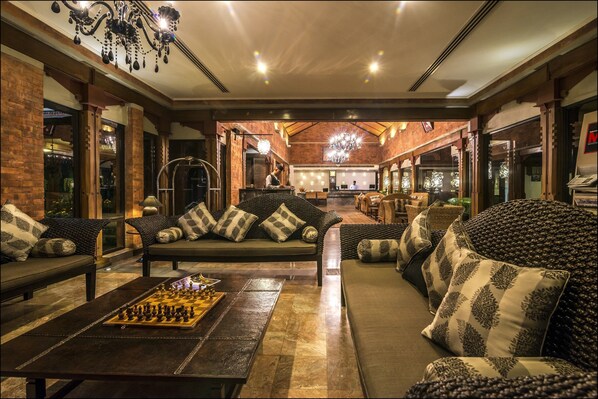 Mostrador para check-in y check-out