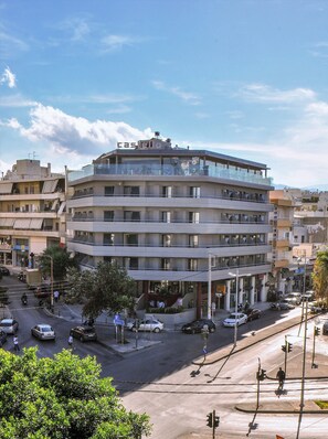 Fassade der Unterkunft