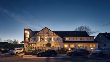 Fassade der Unterkunft