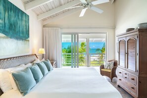 Deluxe Suite, 2 Bedrooms, Beachfront | In-room safe, iron/ironing board, free WiFi, bed sheets