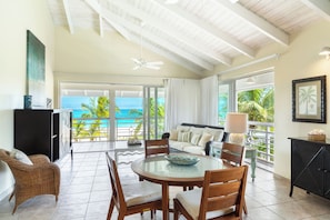 Deluxe Suite, 2 Bedrooms, Beachfront | In-room safe, iron/ironing board, free WiFi, bed sheets