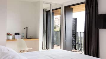 Deluxe Double Room Balcon | Hypo-allergenic bedding, in-room safe, desk, soundproofing