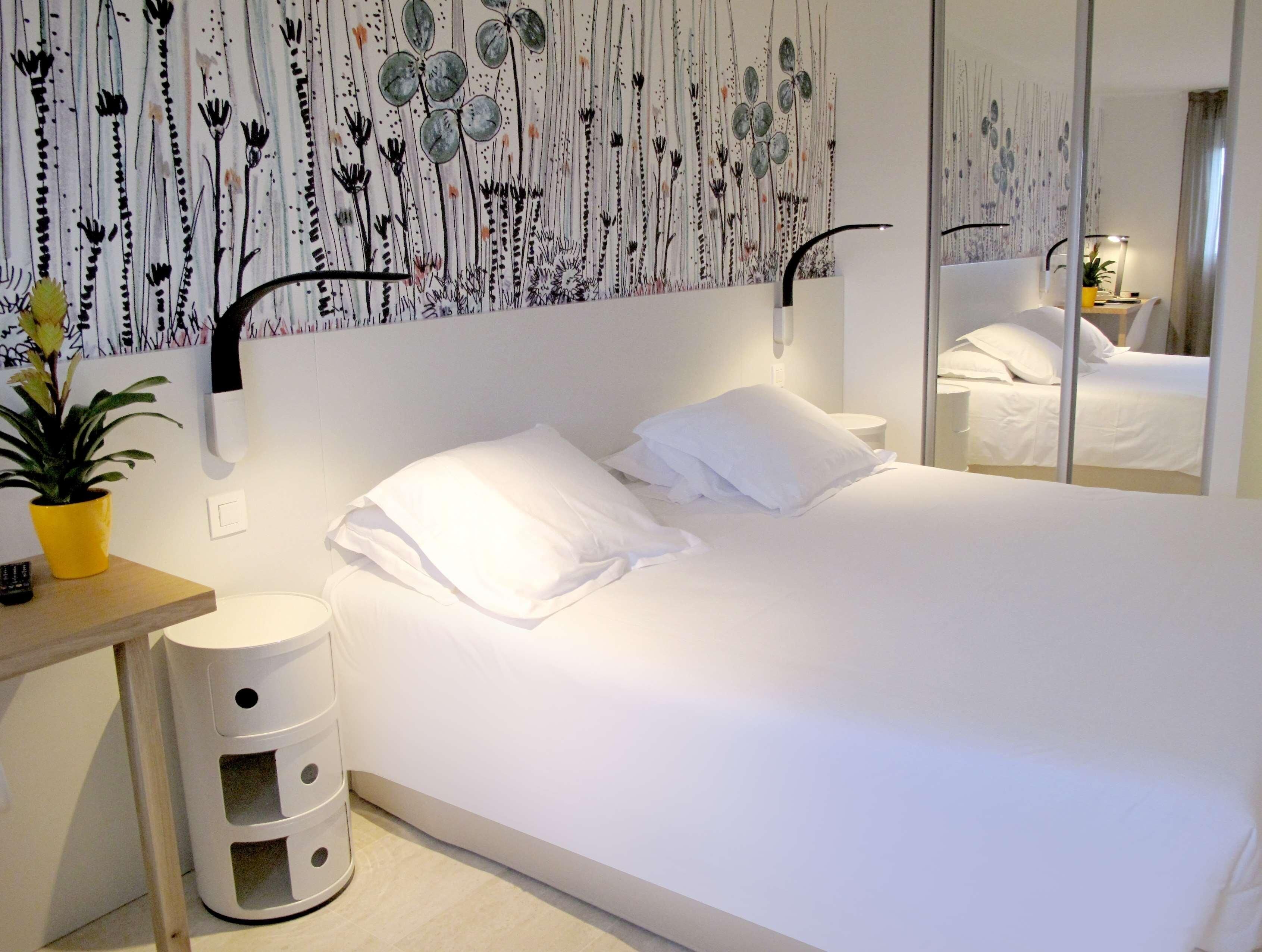 Dobbeltrom – superior, sjøutsikt | Allergitestet sengetøy, safe på rommet, skrivebord og lydisolert