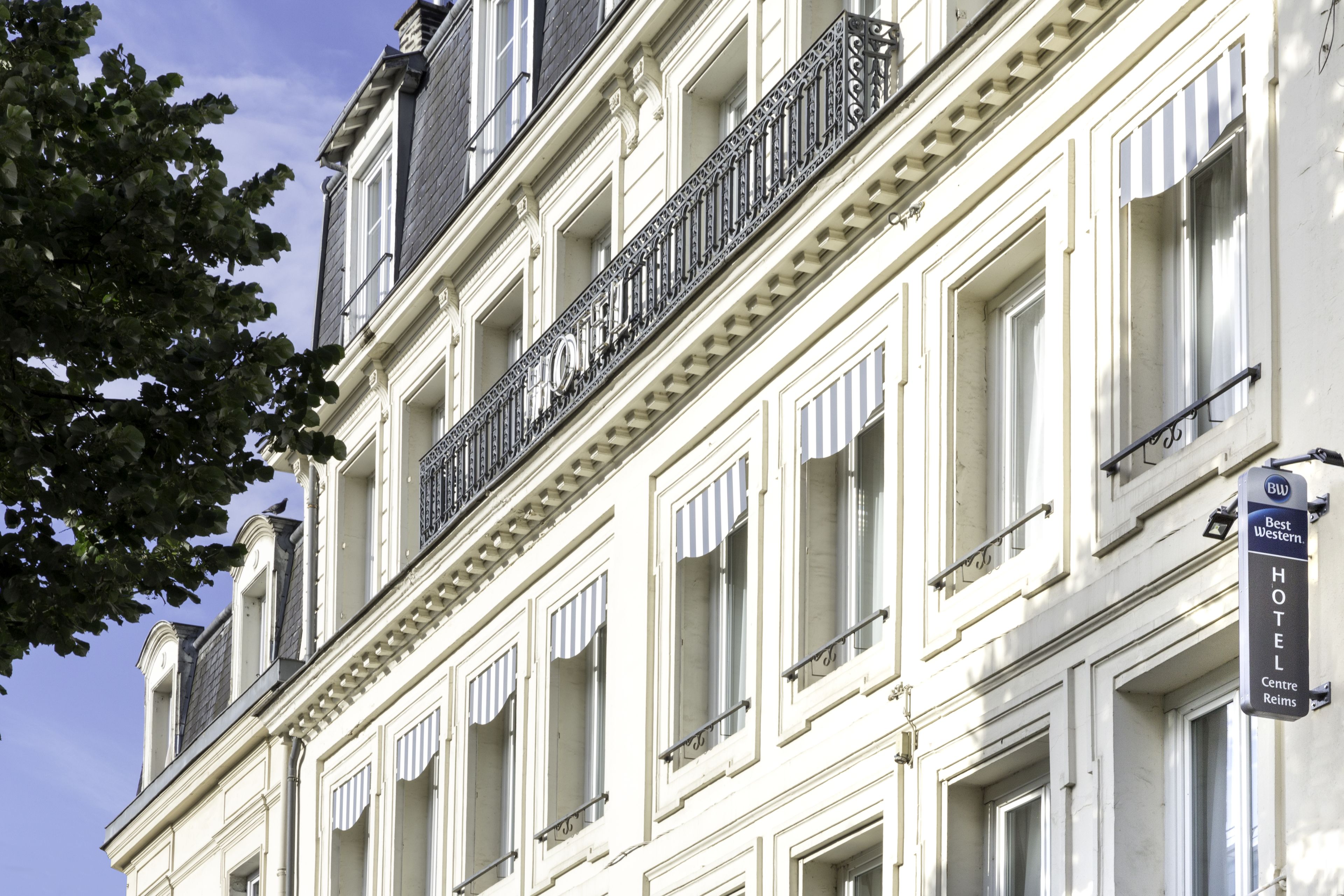 Majoituspaikan julkisivu