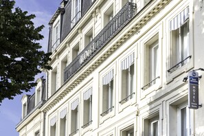 Fassade der Unterkunft