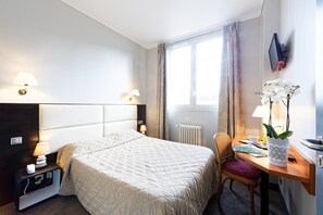 Ljudisolering, strykjärn/strykbräda och gratis wi-fi