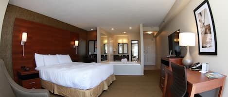 Escritorio y espacio para trabajar con laptop