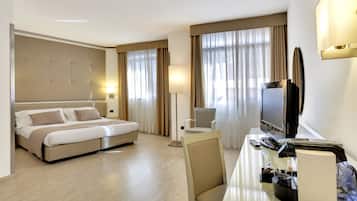 Minibar, in-room safe, desk, blackout curtains