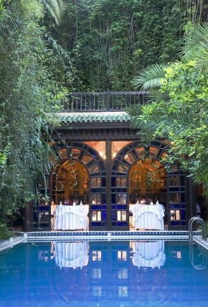 Indoor pool, outdoor pool