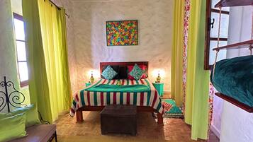 Premium bedding, soundproofing, free WiFi, bed sheets
