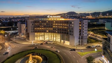 Front of property – evening/night