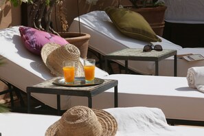 Blick von der Unterkunft