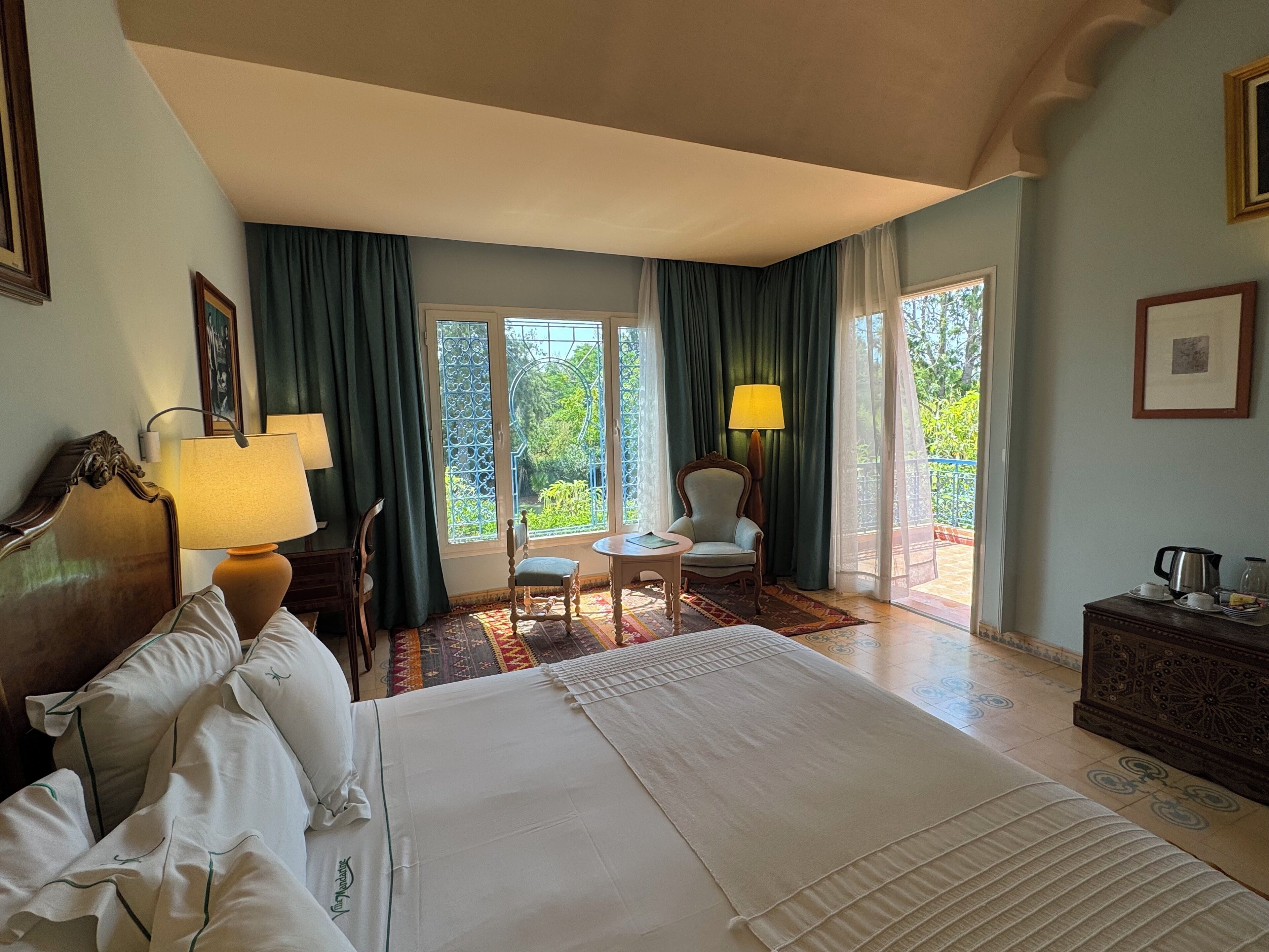 Egyptian cotton sheets, pillow-top beds, minibar, in-room safe