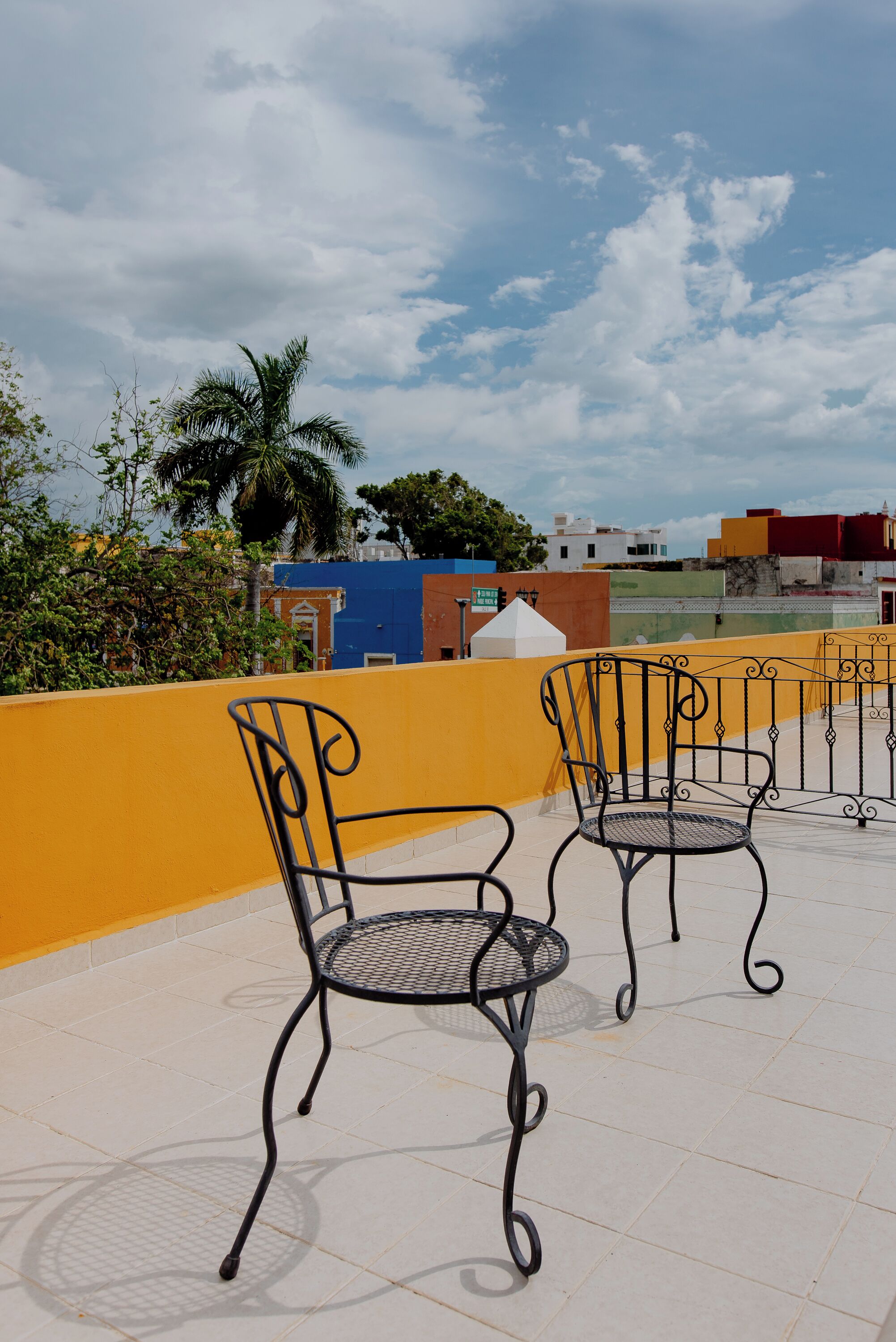 junior suite, 2 double beds | terrace/patio